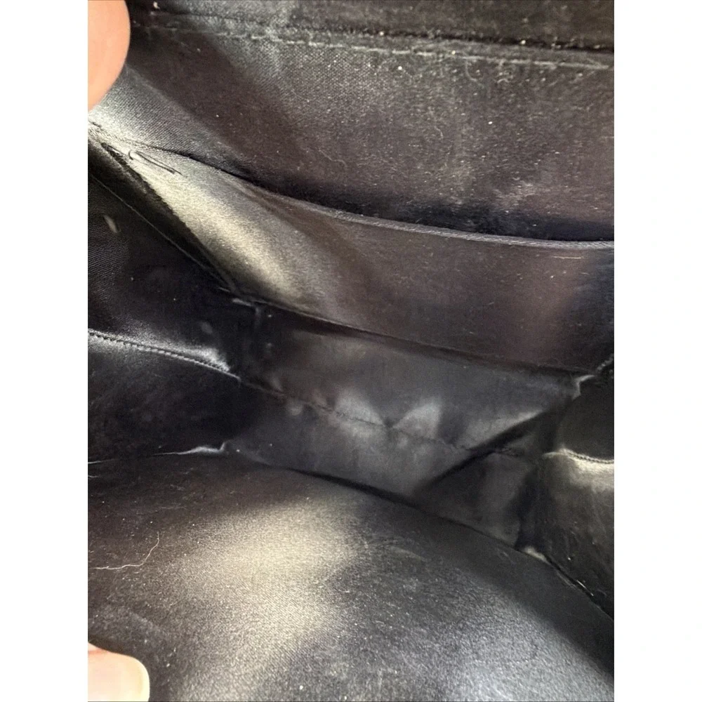 Vintage White And‎ Black Purse